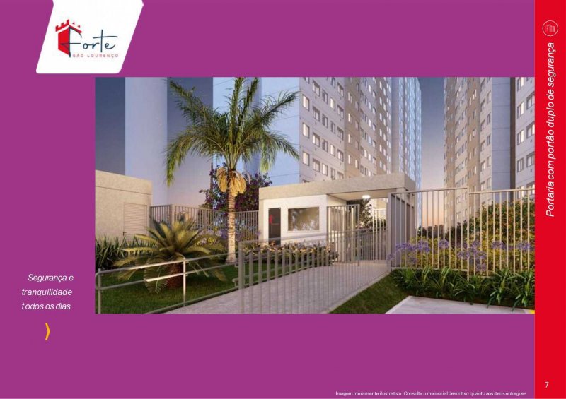 Forte S�o Louren�o, Regi�o de S�o Mateus