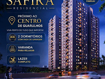 Lan�amento Pr�ximo ao Centro de Guarulhos - Safira
